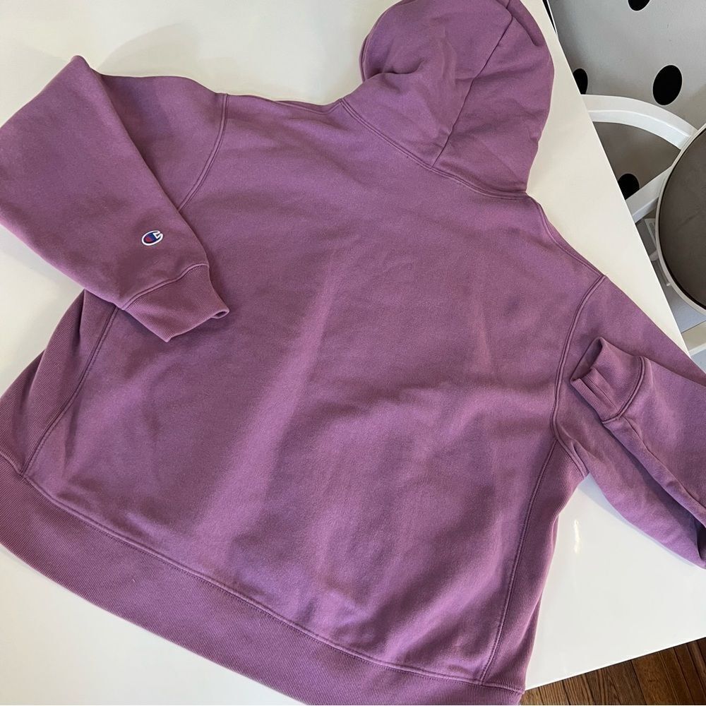 Champion Classic Purple Reverse Weave French Terry Hoodie - Picture 5 of 12